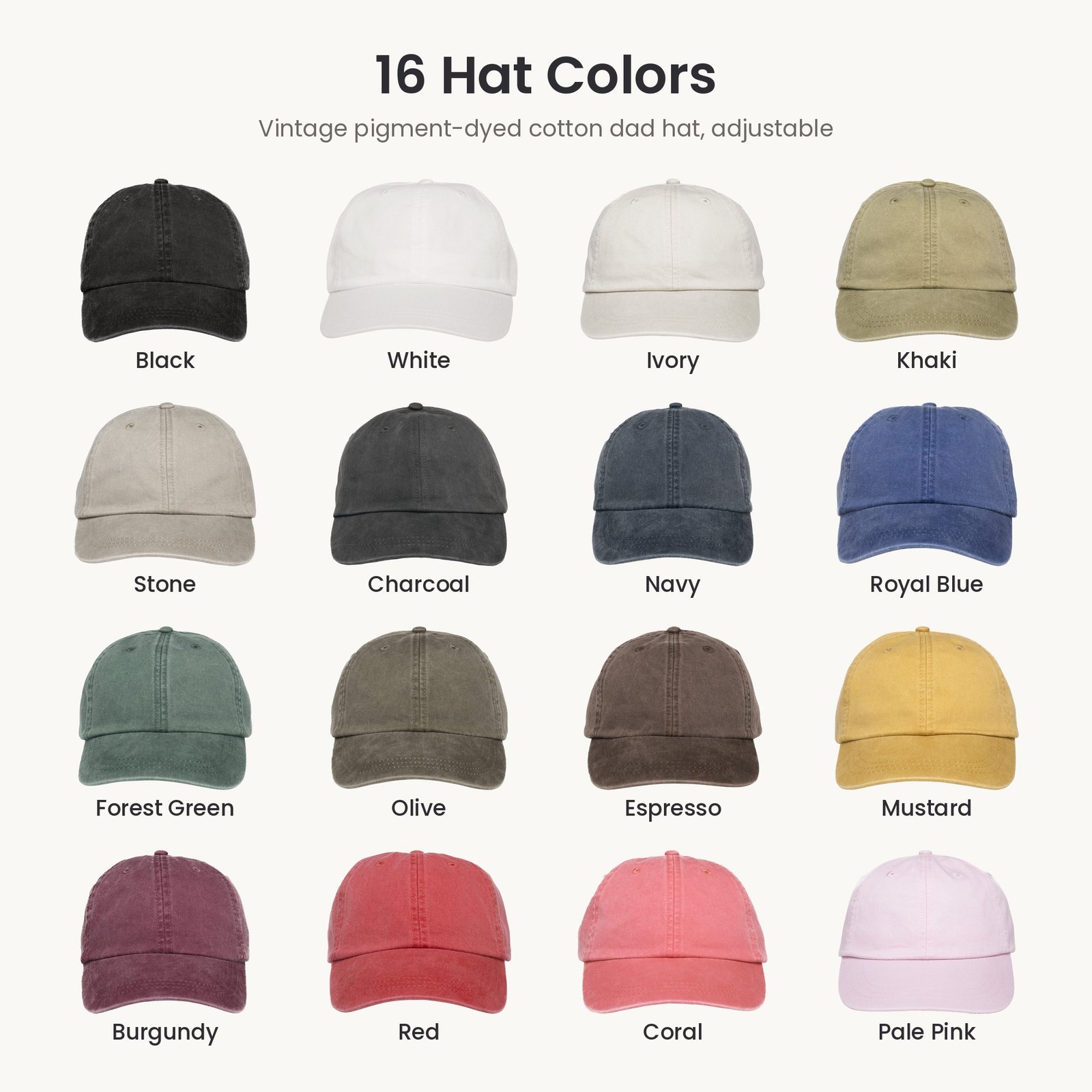 Custom Embroidered Dad Hat - Image 4