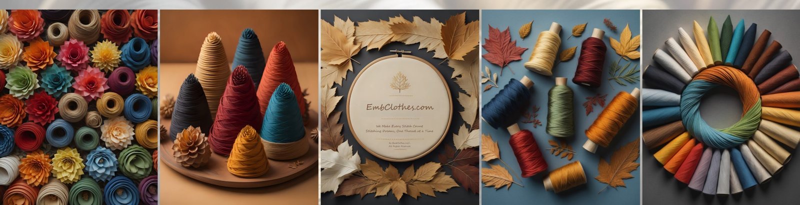 EmbClothes embroidery thread and spools