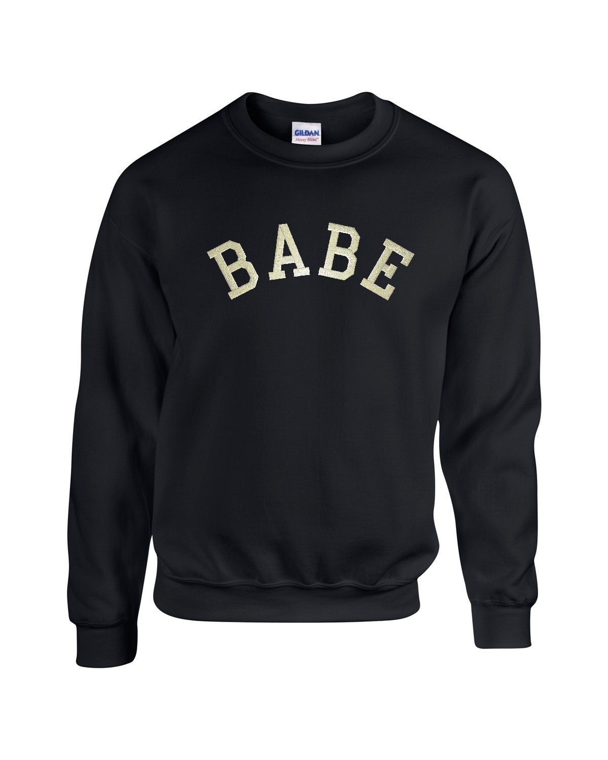 BABE Embroidered Crewneck Sweatshirt - Image 2