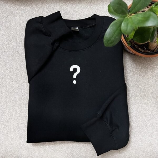 Mystery Mark Embroidered Sweatshirt